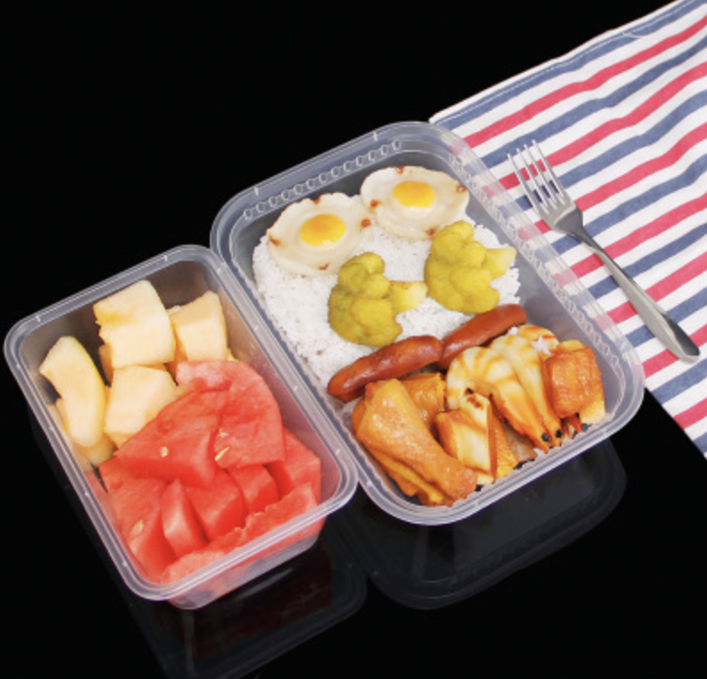 透明 中/歐式單格膠盒