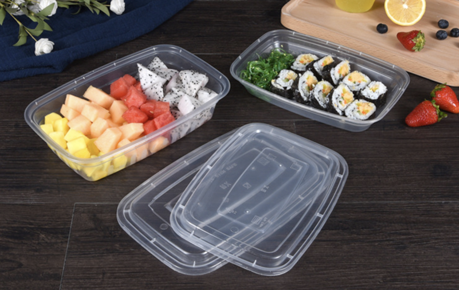 透明中式,歐式,美式,長形膠盒(图2)