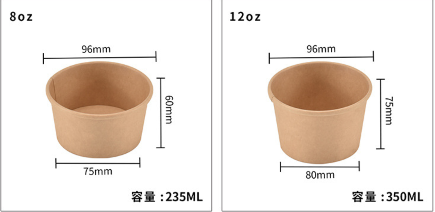 牛皮紙/ 白色湯碗(图8)