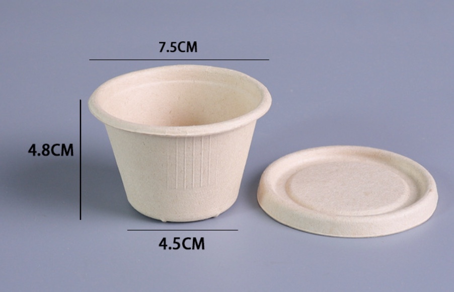 紙漿秸杆本色醬料杯(图2)